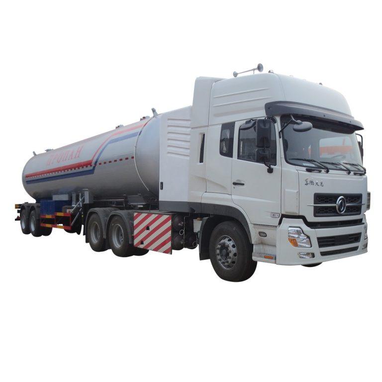 2 Axle 40.5 Cbm 17 Ton Lpg Tanker Semitrailer, 17 ton lpg tanker semitrailer